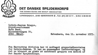 Anerkendelse af Ledøje-Smørum Gruppe (nu Kong Svend)